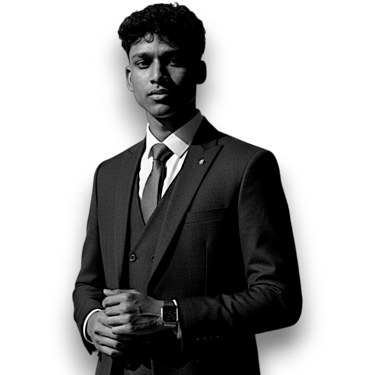 A Freelance Digital Marketing Consultant in Malappuram standing and wearing a coat