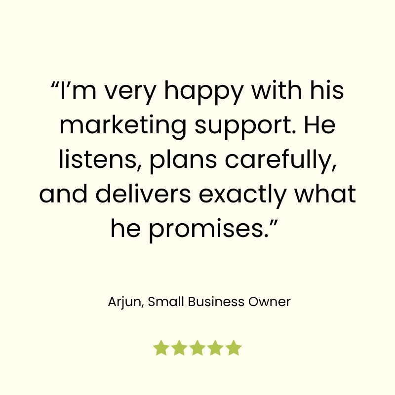 Showing client reviews, reviews-freelance-digital-marketing-consultant-in-malappuram